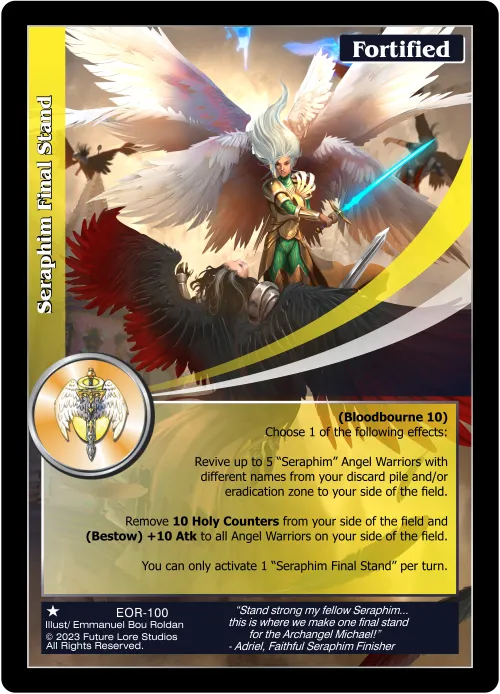 Seraphim Final Stand (Common) EOR-100