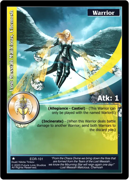 Lost Messiah Malicious, Chemosh (Common) EOR-101