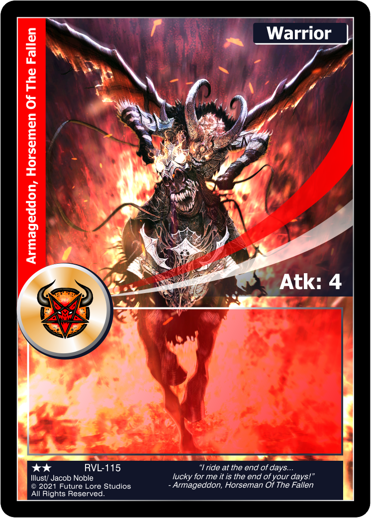 Armageddon, Horseman Of The Fallen (Uncommon) RVL-115