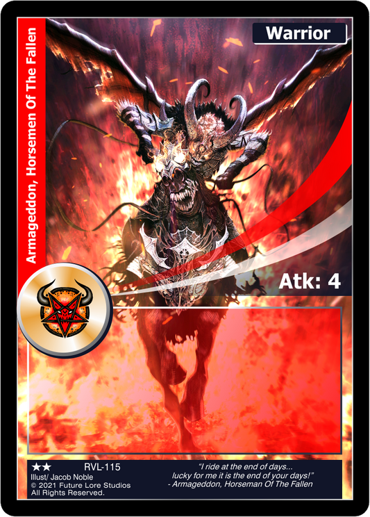 Armageddon, Horseman Of The Fallen (Uncommon) RVL-115