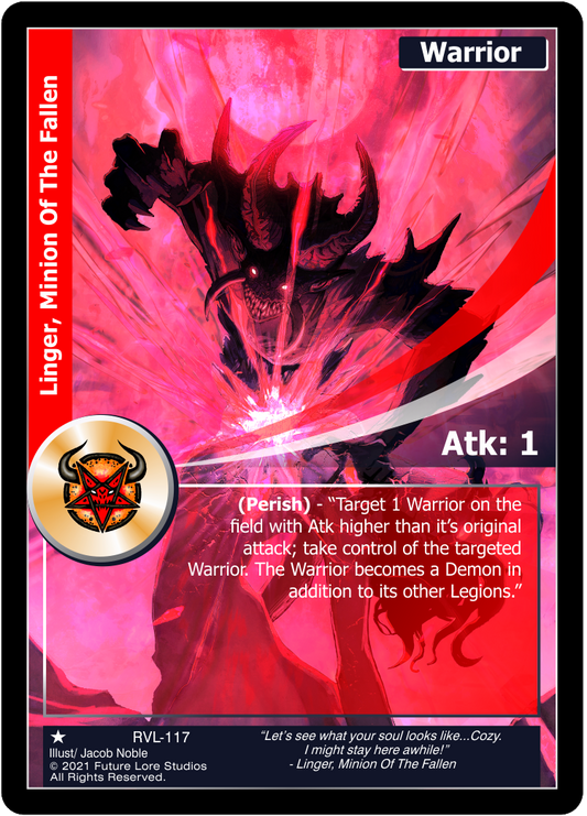 Linger, Minion Of The Fallen (Common) RVL-117