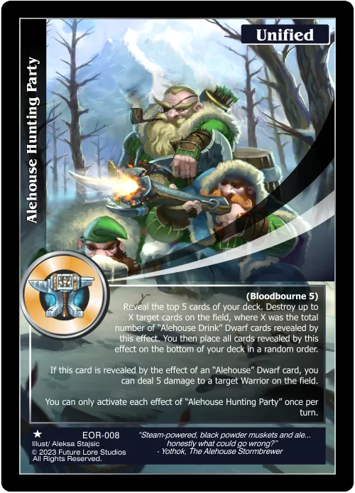 Alehouse Hunting Party (Common) EOR-008