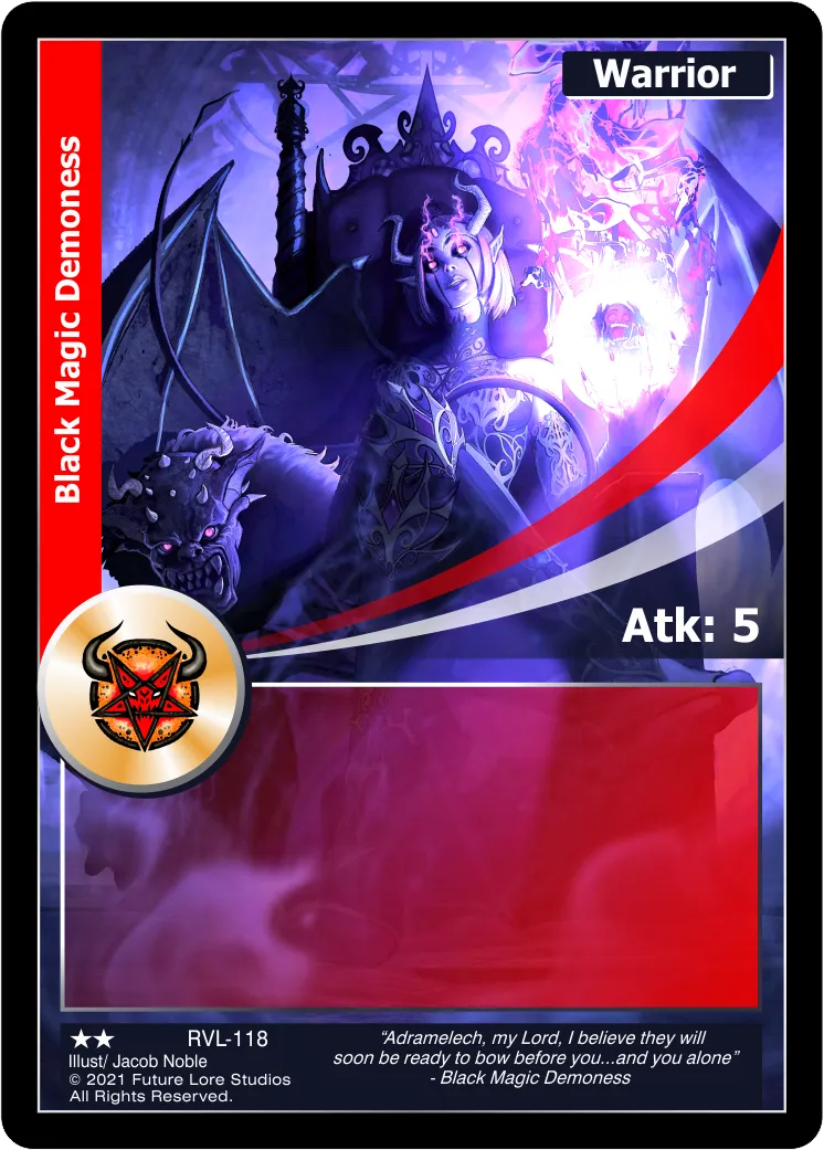 Black Magic Demoness (Uncommon) RVL-118