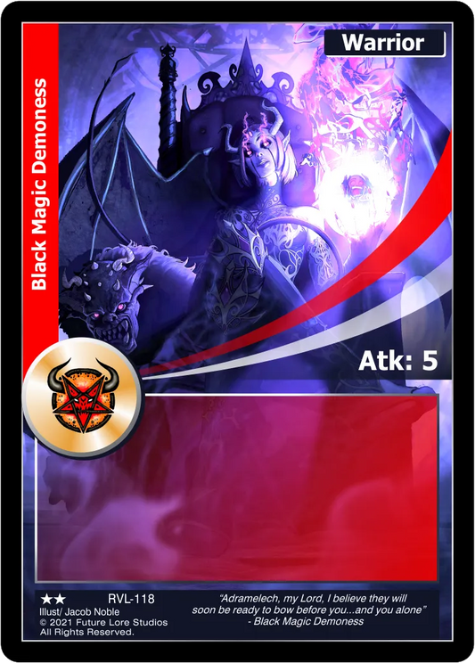 Black Magic Demoness (Uncommon) RVL-118