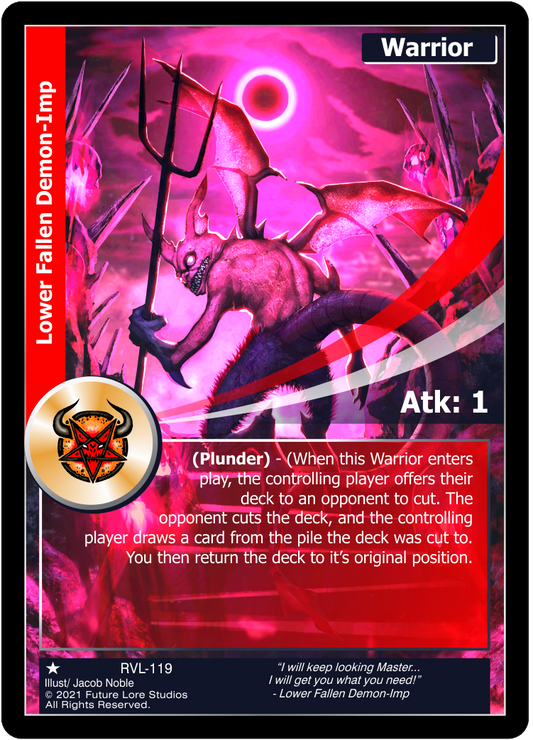 Lower Fallen Demon-Imp (Common) RVL-119