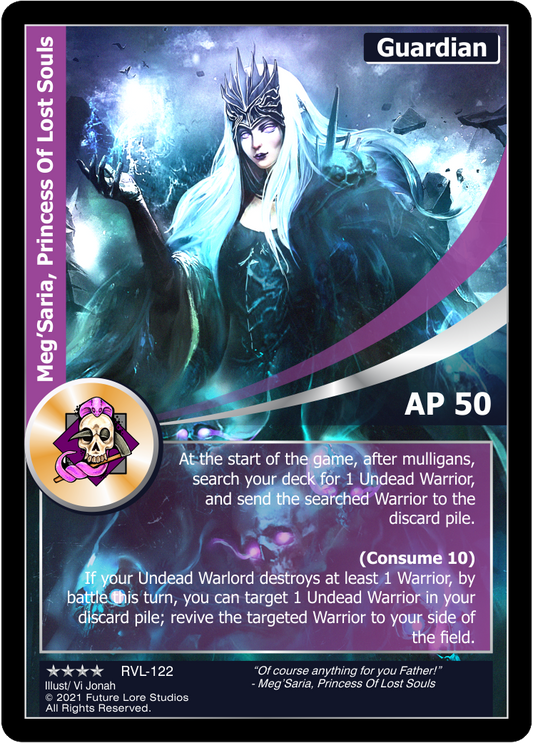 Meg'Saria, Princess Of Lost Souls (Renown) RVL-122