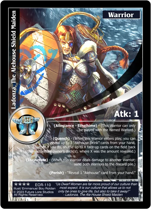 Ladonza, The Alehouse Shield Maiden (Renown) EOR-110