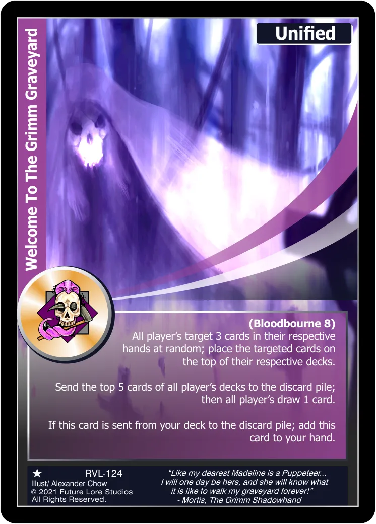 Welcome To The Grimm Graveyard (Common) RVL-124
