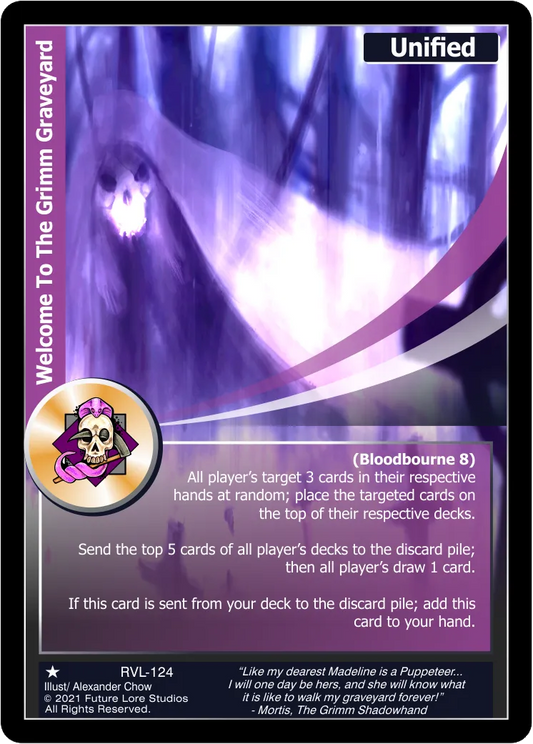 Welcome To The Grimm Graveyard (Common) RVL-124