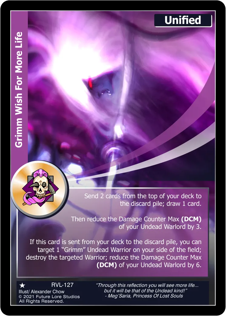 Grimm Wish For More Life (Common) RVL-127