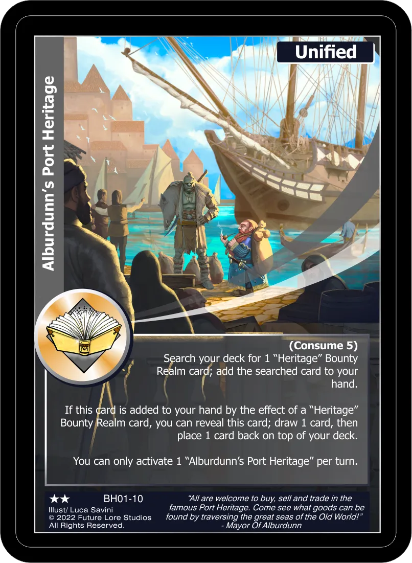 Alburdunn's Port Heritage (Uncommon) BH01-10