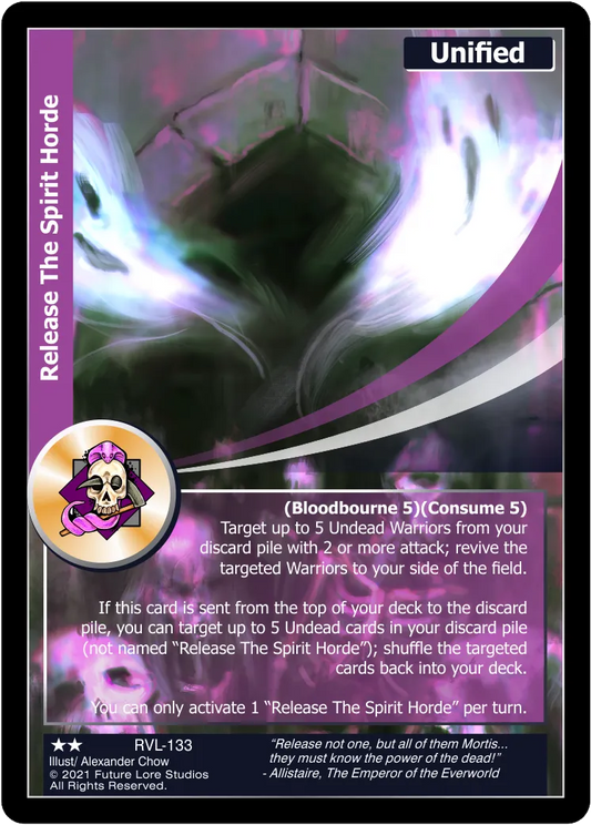 Release The Spirit Horde (Uncommon) RVL-133