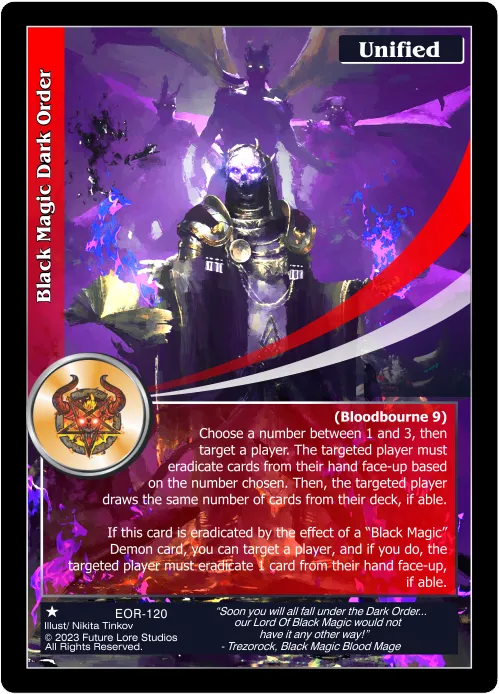 Black Magic Dark Order (Common) EOR-120