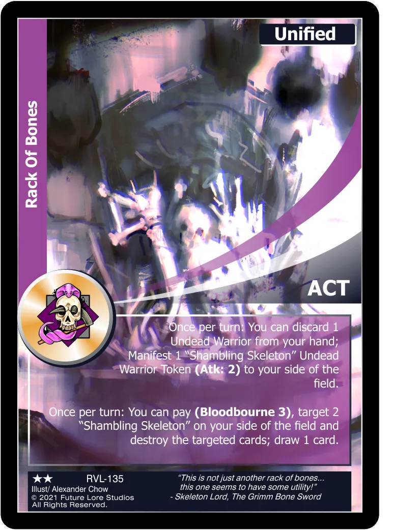 Rack Of Bones (Uncommon) RVL-135