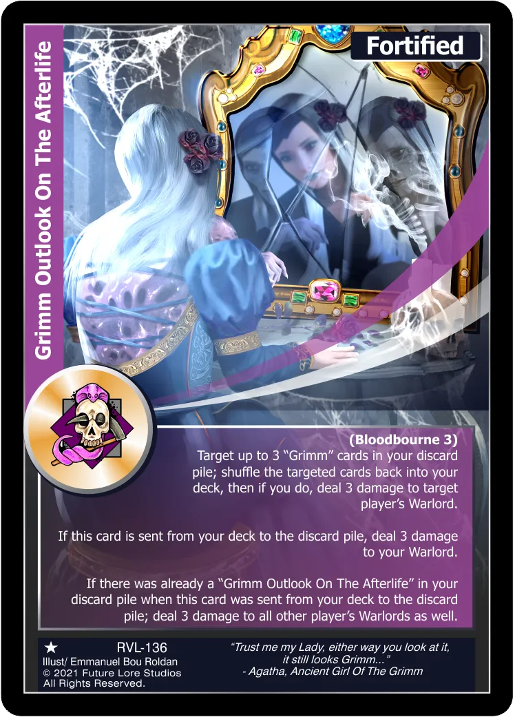 Grimm Outlook On The Afterlife (Common) RVL-136