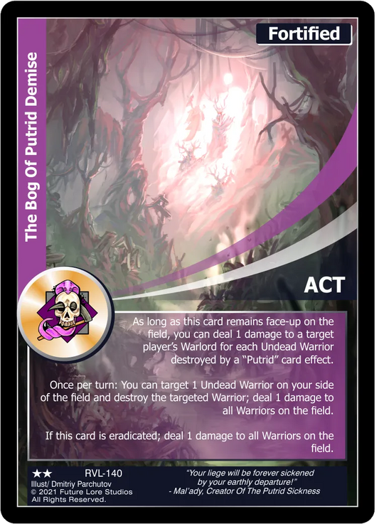 The Bog Of Putrid Demise (Uncommon) RVL-140