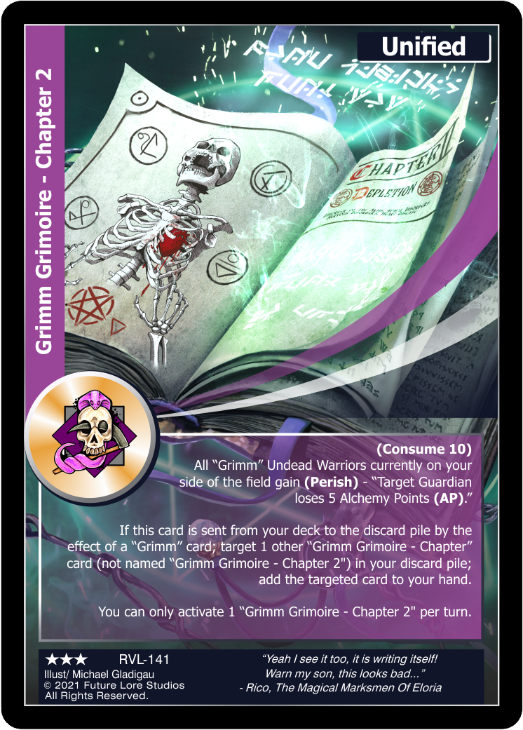Grimm Grimoire - Chapter 2 (Rare) RVL-141