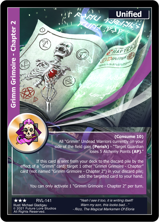 Grimm Grimoire - Chapter 2 (Rare) RVL-141