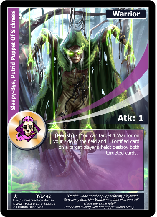 Sleepy-Bye, Putrid Puppet Of Sickness (Common) RVL-142