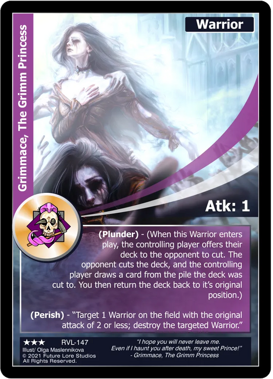Grimmace, The Grimm Princess (Rare) RVL-147
