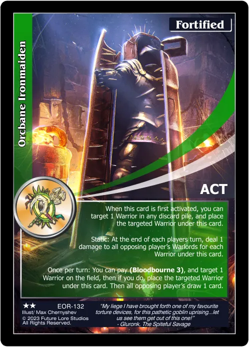 Orcbane Ironmaiden (Uncommon) EOR-132