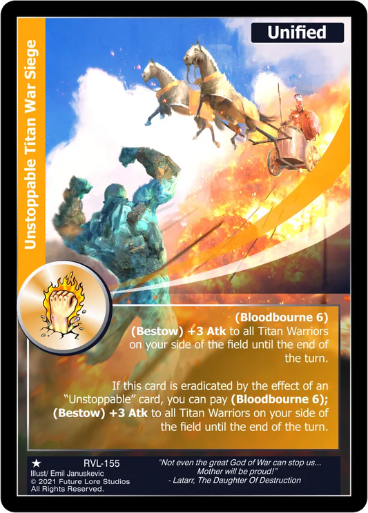 Unstoppable Titan War Siege (Common) RVL-155