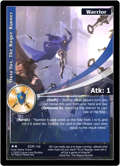 Dura'Fox, The Rogue Runner (Uncommon) EOR-142