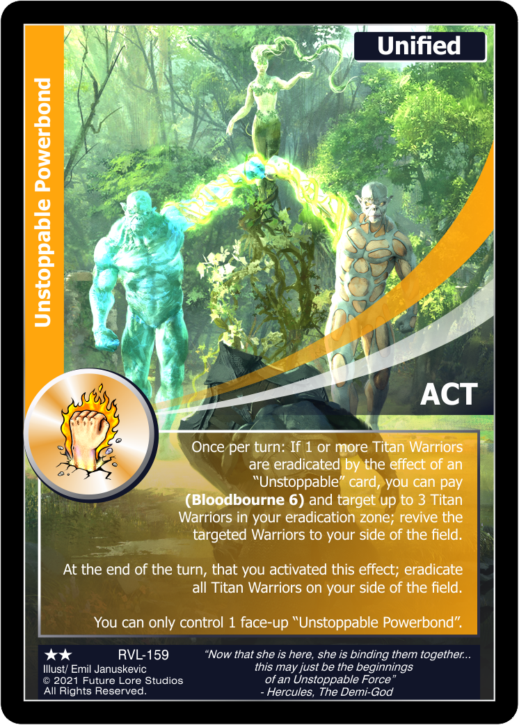 Unstoppable Powerbond (Uncommon) RVL-159