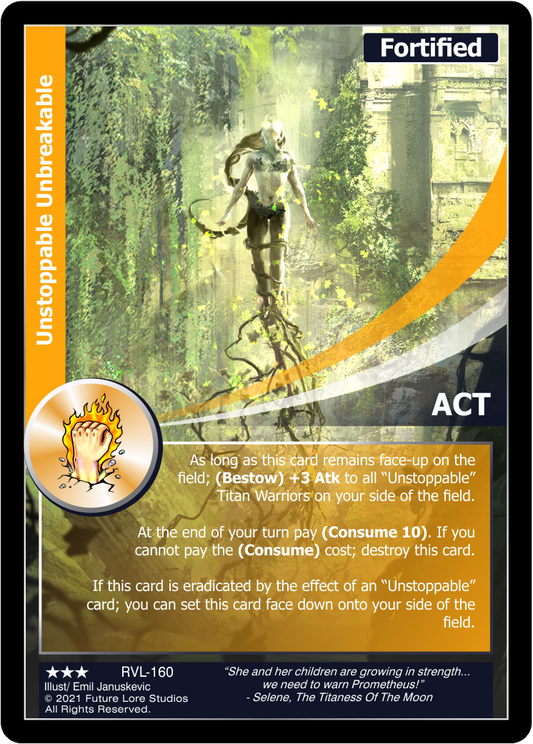 Unstoppable Unbreakable (Rare) RVL-160