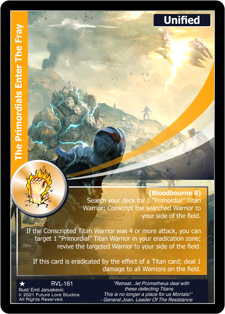The Primordials Enter The Fray (Common) RVL-161