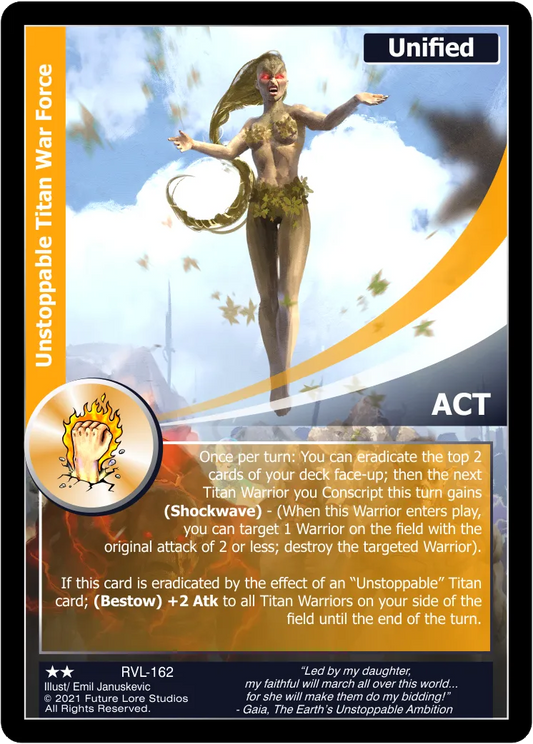 Unstoppable Titan War Force (Uncommon) RVL-162