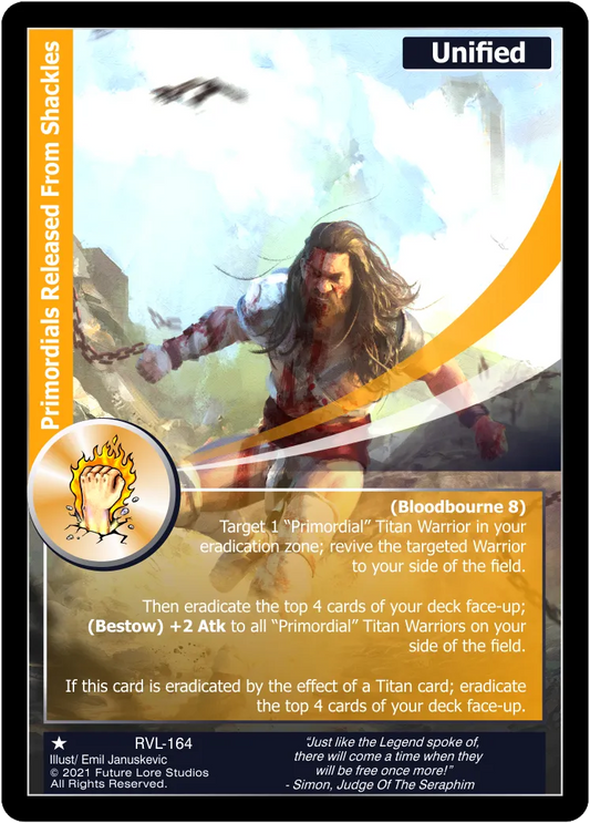 Primordials Released From Shackles (Common) RVL-164