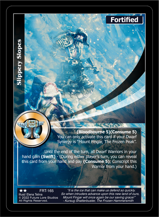 Slippery Slopes (Uncommon) FRT-165