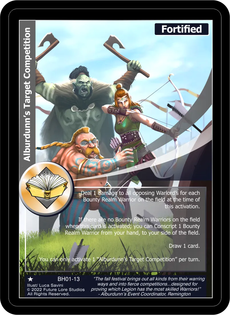 Alburdunn's Target Competition (Common) BH01-13