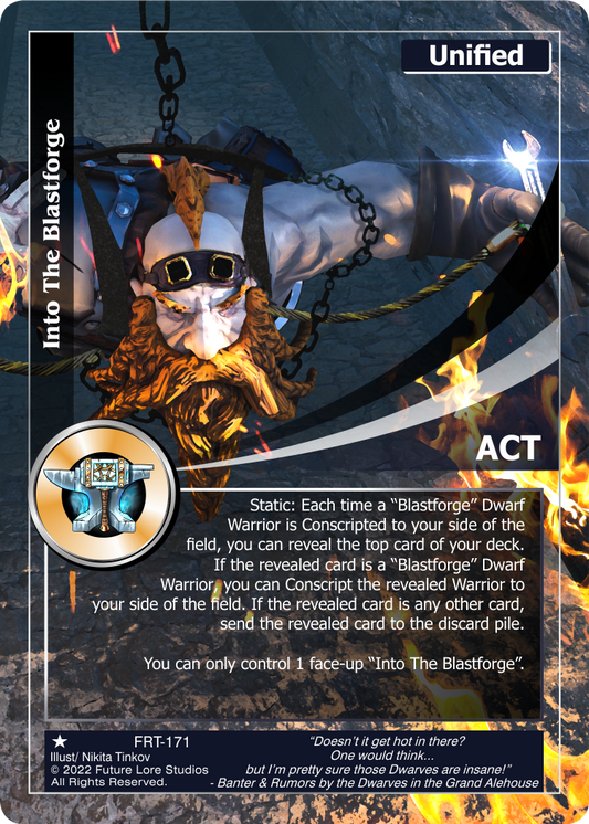 Into The Blastforge (Common) FRT-171