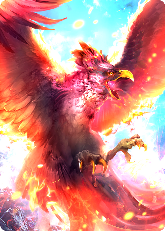 Sh'Lara, The Mystic Fire Phoenix (Common) FRT-179