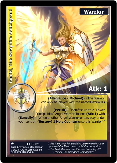 Yomel, The Seraphim Watchguard (Common) EOR-175
