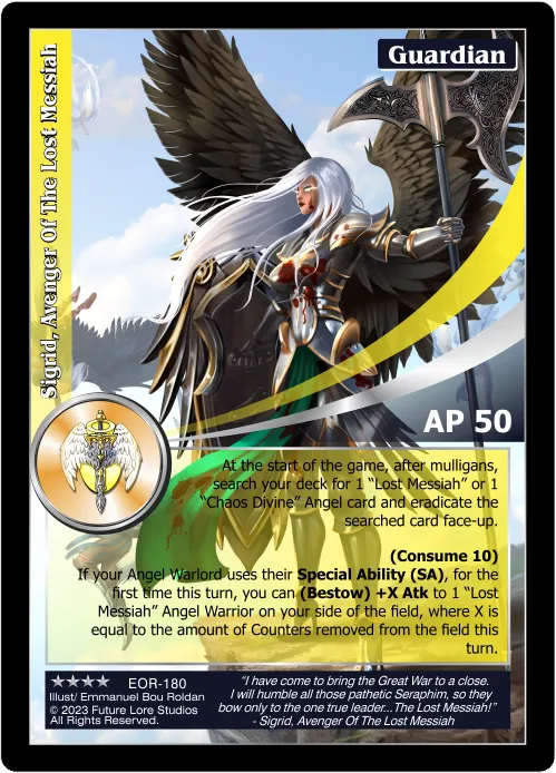 Sigrid, Avenger Of The Lost Messiah (Renown) EOR-180