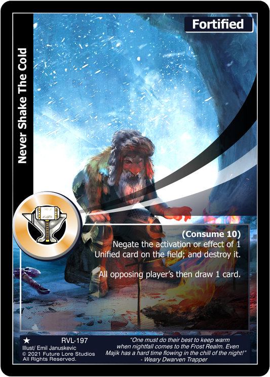 Never Shake The Cold (Common) RVL-197