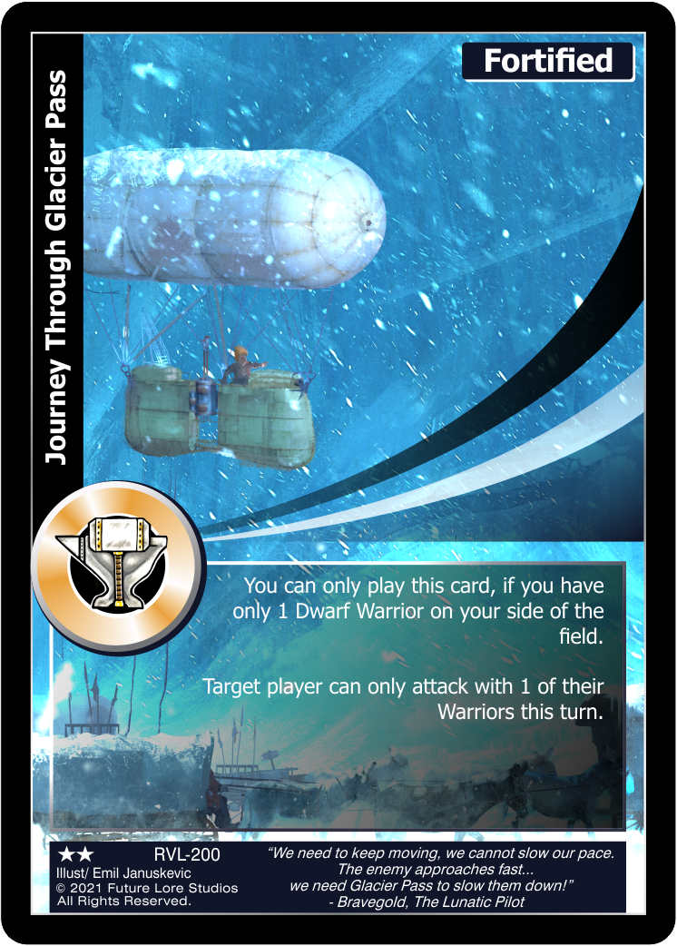 Journey Through Glacier Pass (Uncommon) RVL-200