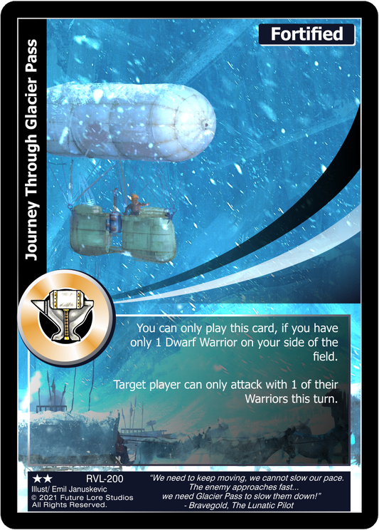 Journey Through Glacier Pass (Uncommon) RVL-200