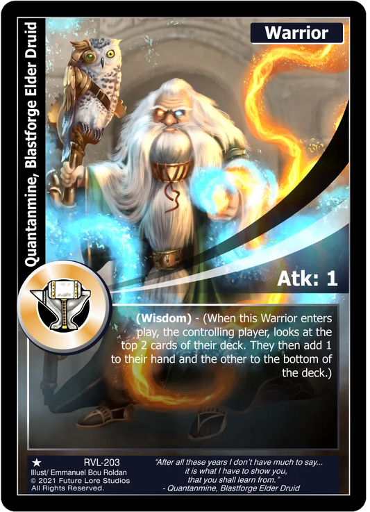 Quantanmine, Blastforge Elder Druid (Common) RVL-203