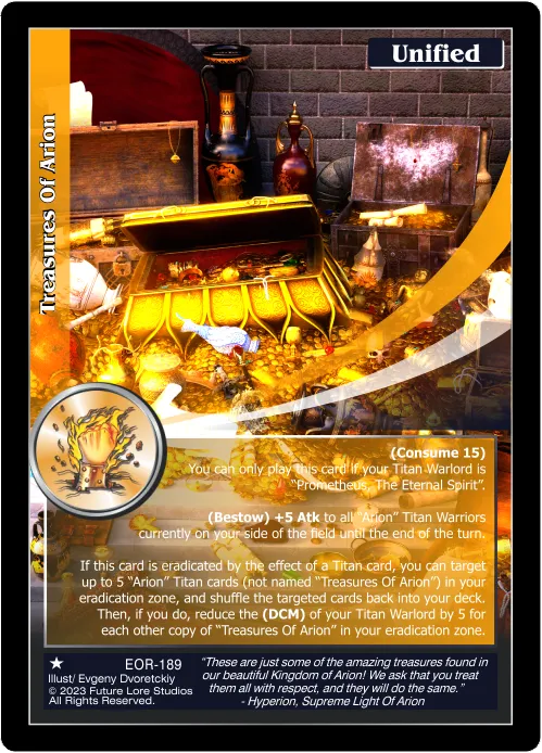 Treasures Of Arion (Common) EOR-189