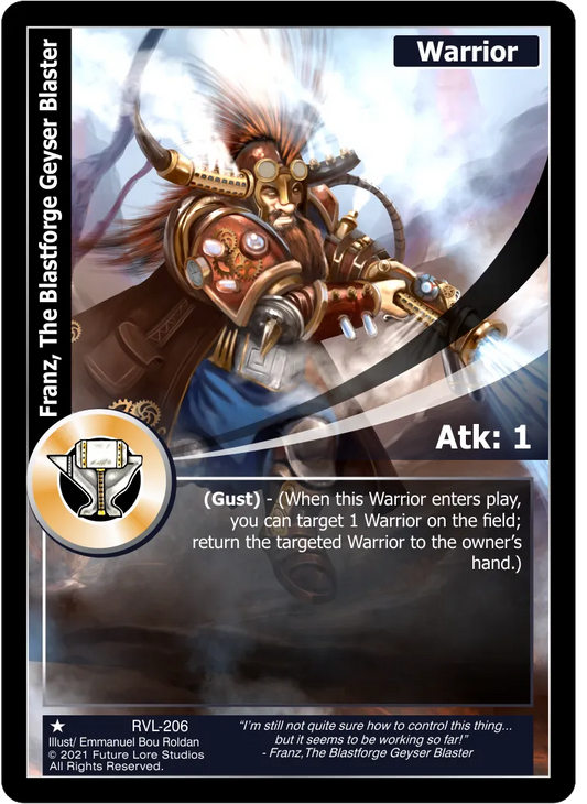 Franz, The Blastforge Geyser Blaster (Common) RVL-206