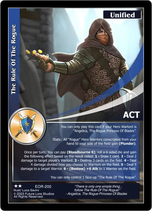 The Rule Of The Rogue (Uncommon) EOR-200