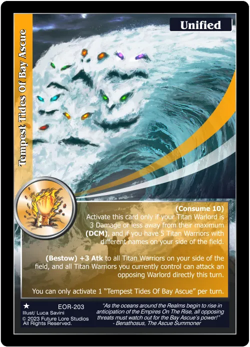 Tempest Tides Of Bay Ascue (Common) EOR-203