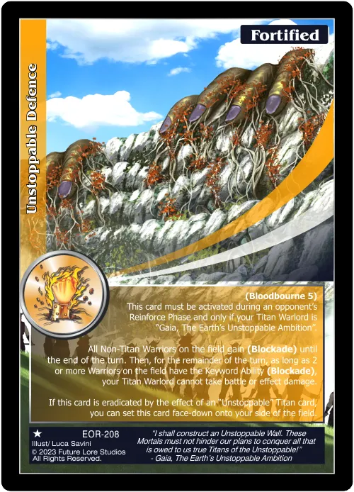 Unstoppable Defence (Common) EOR-208