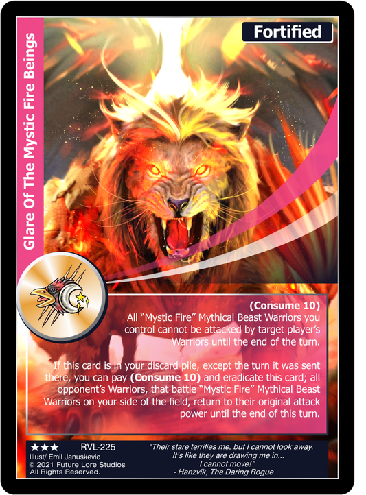 Glare Of The Mystic Fire Beings (Rare) RVL-225