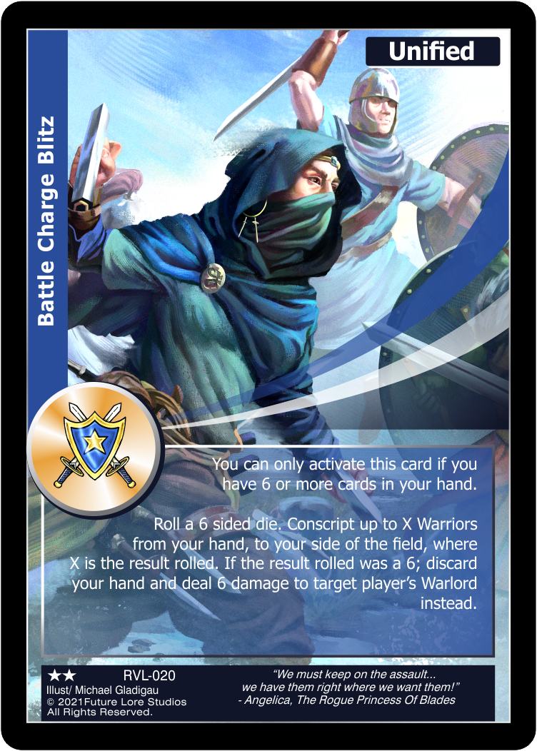 Battle Charge Blitz (Uncommon) RVL-020