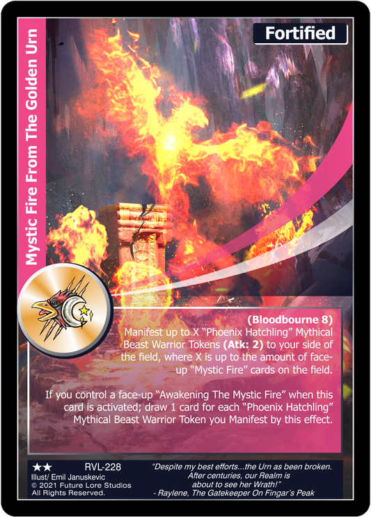 Mystic Fire From the Golden Urn (Uncommon) RVL-228